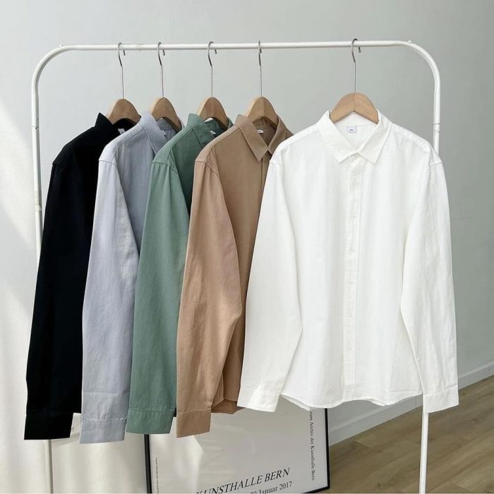 Plain shirt for men